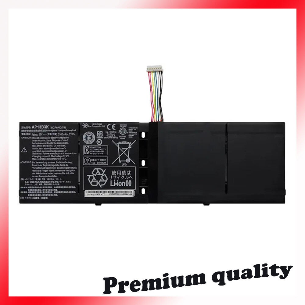 AP13B3K AP13B8K Battery for Acer Aspire V5-472 V5-572P V5-573 V7-481 R7-572 53Wh