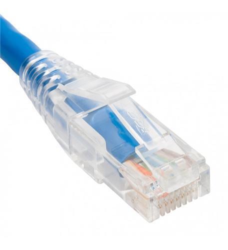 ICC CAT5e Clear Boot Patch Cord - 25 ft Category 5e Network Cable for Network