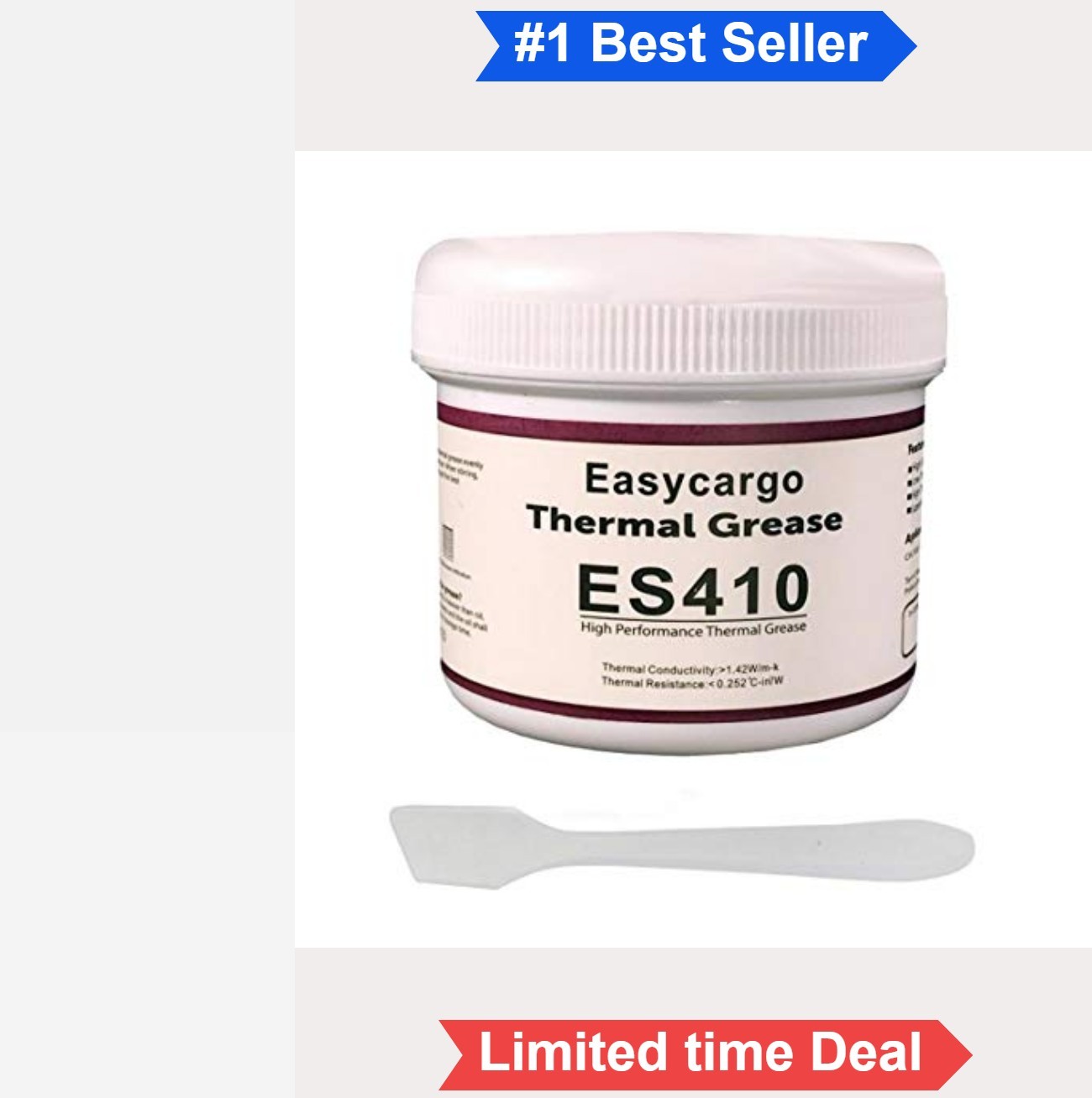 Thermal Paste Kit 200g Conductive Grease Heatsink Silicone Compound for CPU GPU