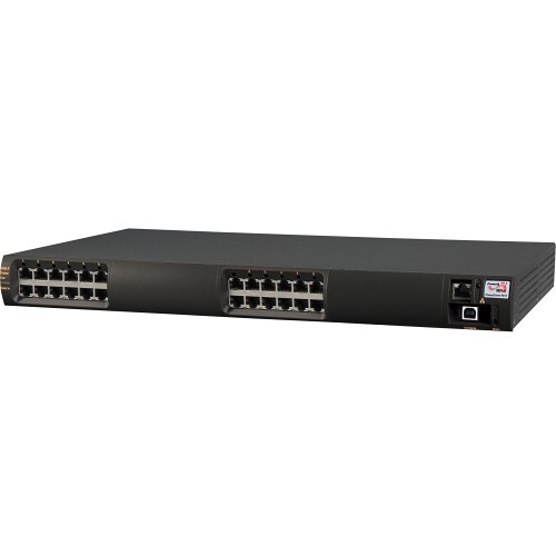 Microsemi PD-9512G/ACDC/M High Power, 12-port Power, 4-pairs 72W/port, Managed,
