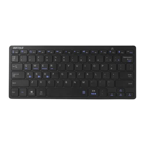 Buffalo Ultra Slim Bluetooth Wireless Keyboard Compatible with