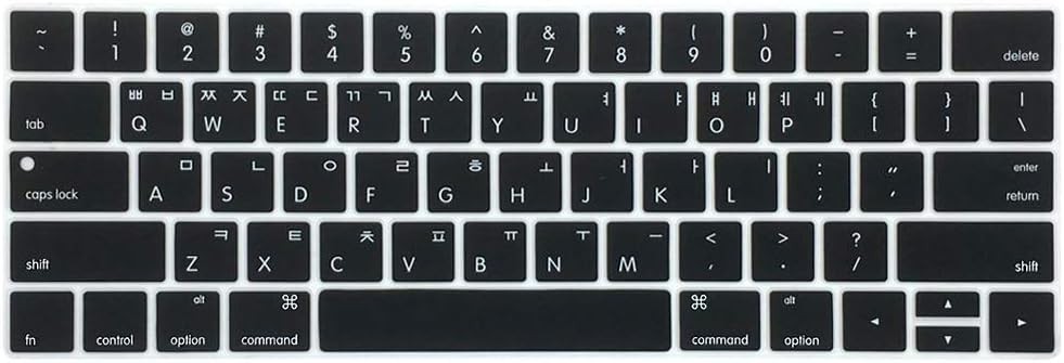 ProElife Korean Ultra Thin For Touch Bar 13'' &amp; 15'', Korean-black 