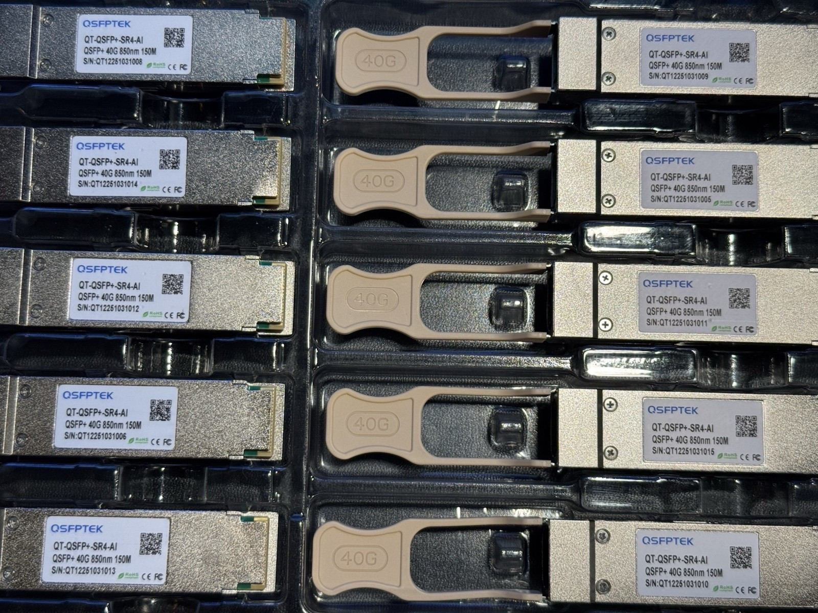 QSFPTEK QSFP 40G SR4 850nm QT-QSFP+-SR4