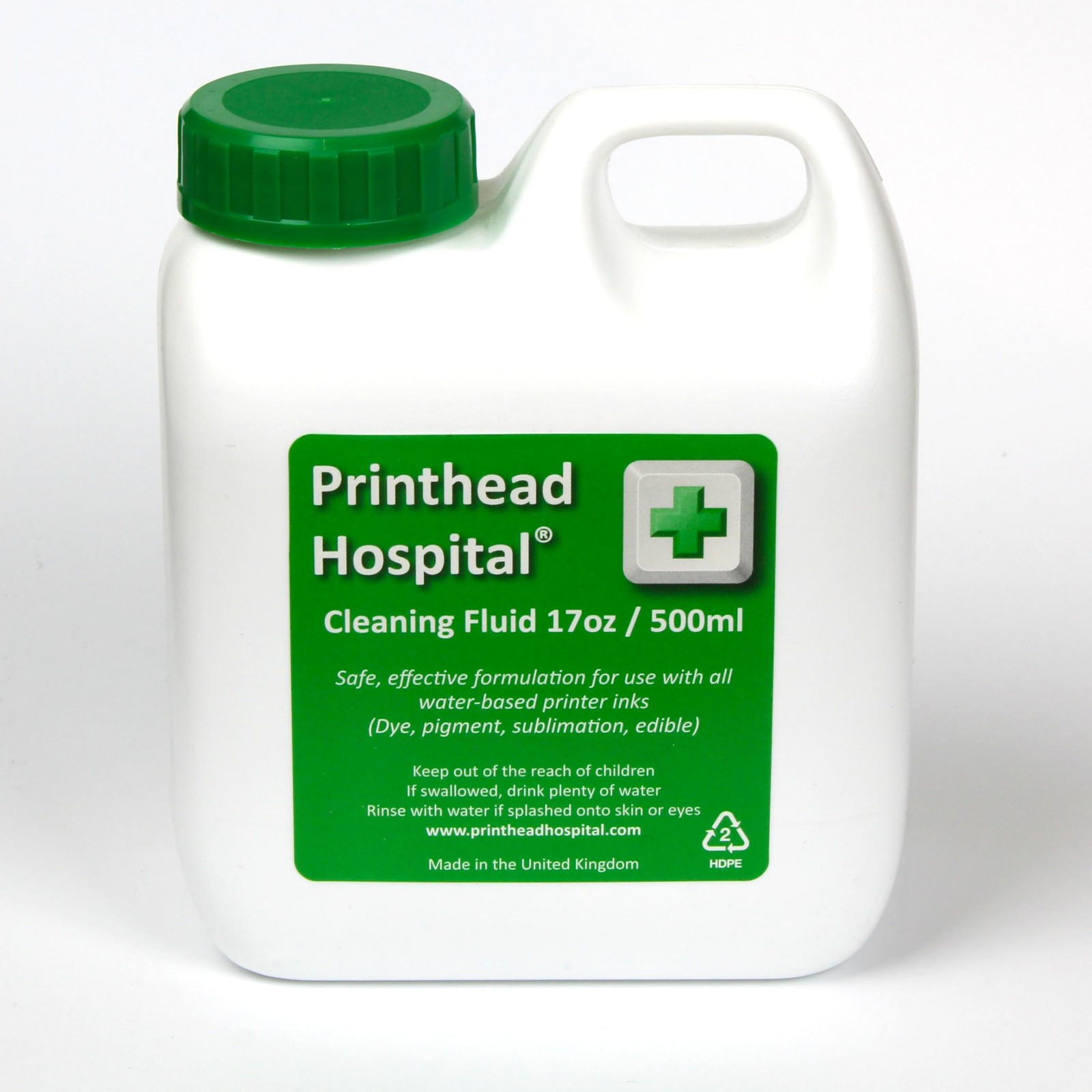 Printhead Hospital cleaning fluid for Epson, Brother, Canon, HP inkjet printers