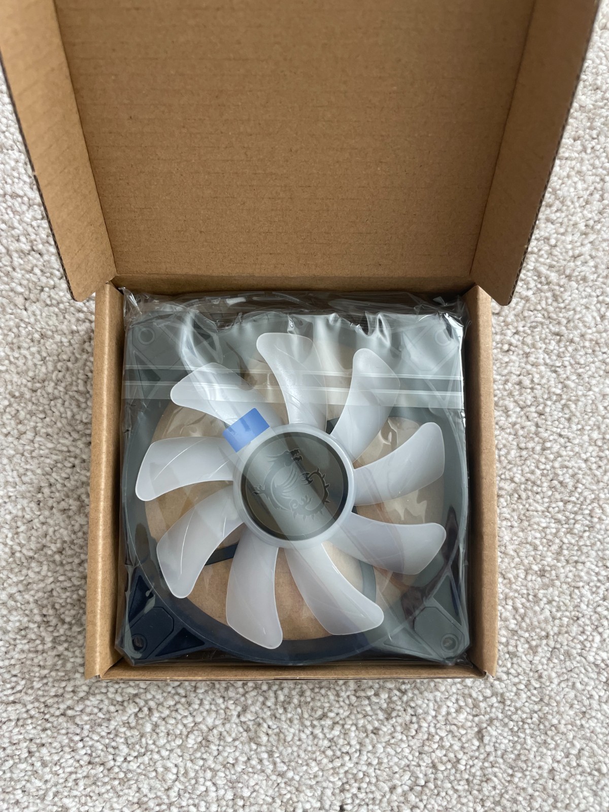 New~ MSI APA1225H12 120mm ARGB FDB Cooling Fan 5V 3-Pin RGB 12V 0.40A
