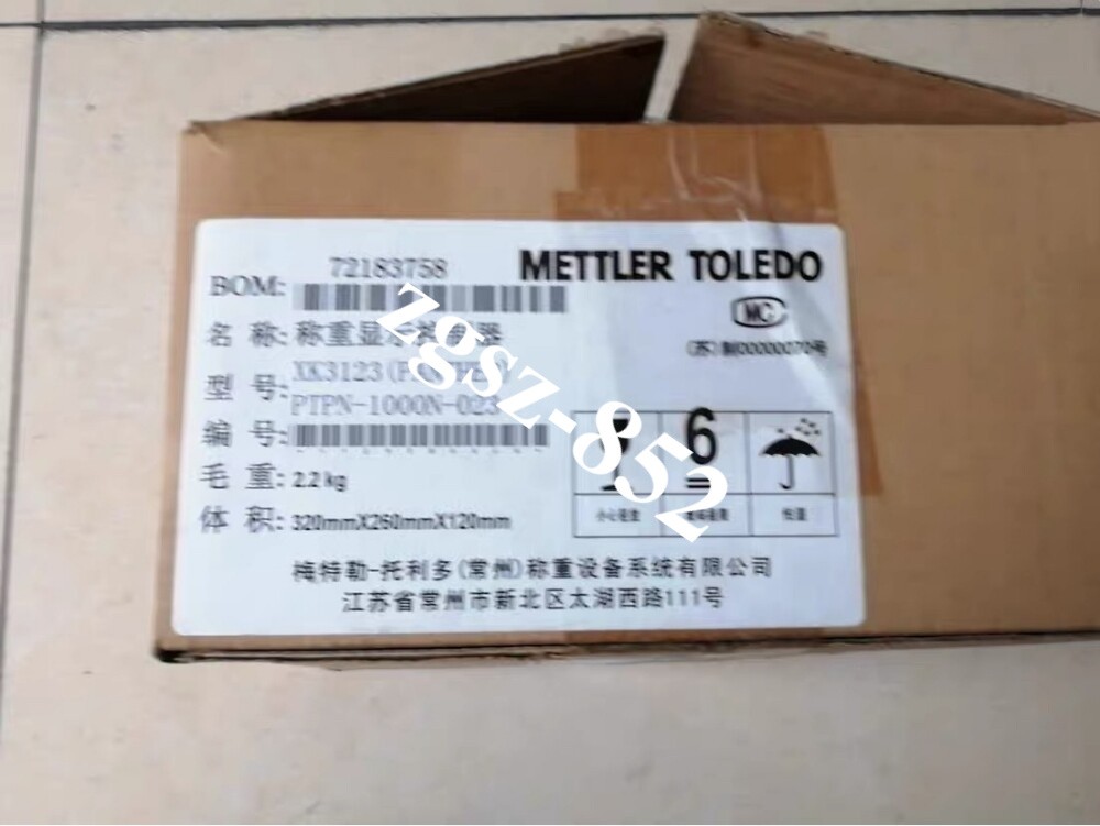 NEW Mettler Toledo XK3123 (PANTHER) PTPN-1000 N-023 Weighing Display Controller