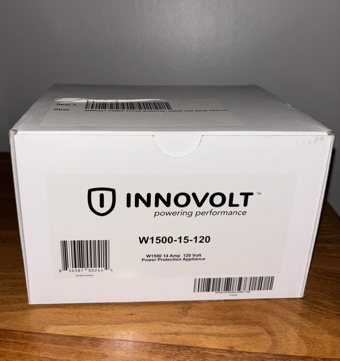 Innovolt SmartProtect W1500-15-120 Surge Protector 120 Volt 14 Amp