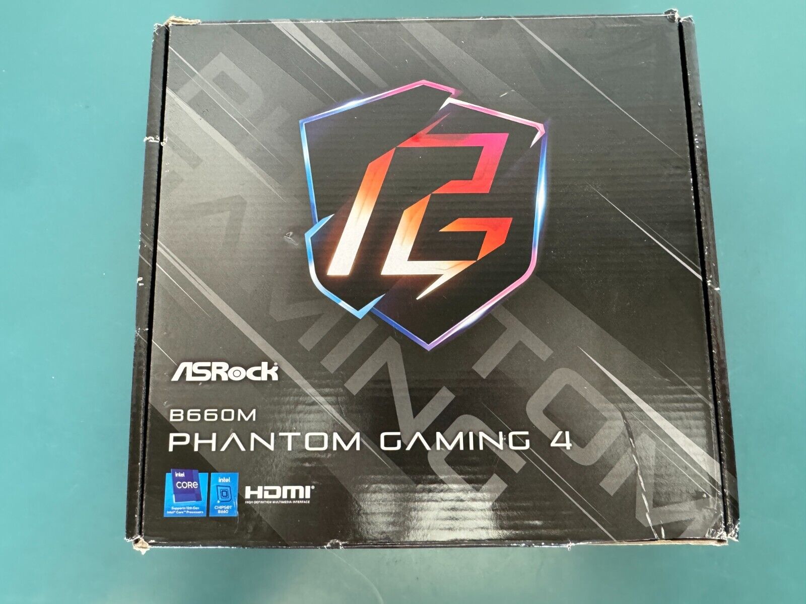 ASRock B660M Phantom Gaming 4, LGA Intel Socket Motherboard DDR4