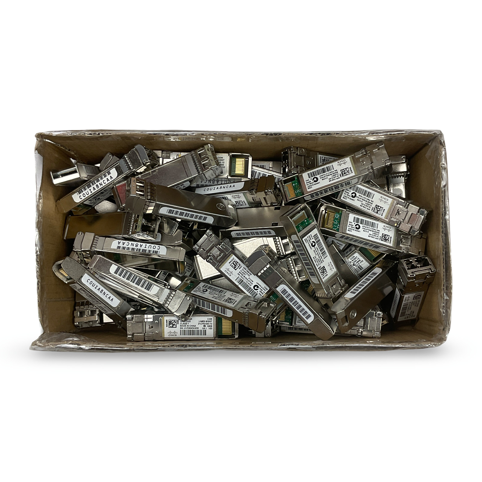 Lot Of 63 Cisco SFP-10G-SR 10GbE 850nm SFP Plus Transceivers