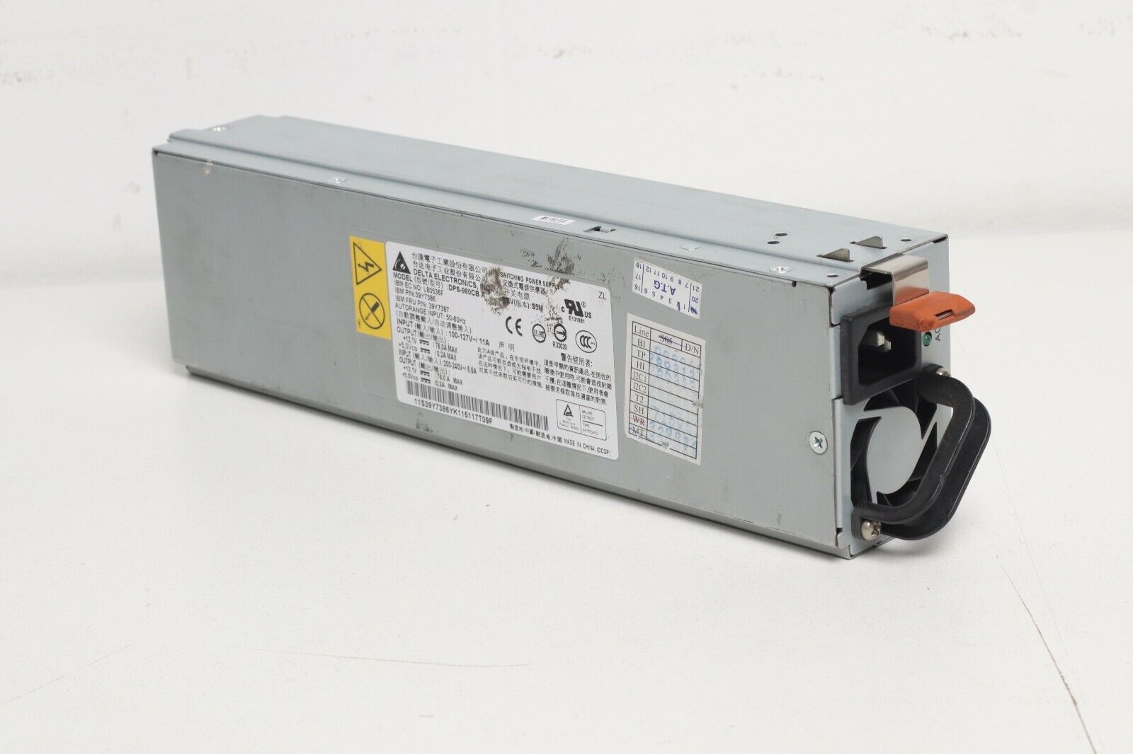IBM 920W Power Supply Hot Swap 39Y7387