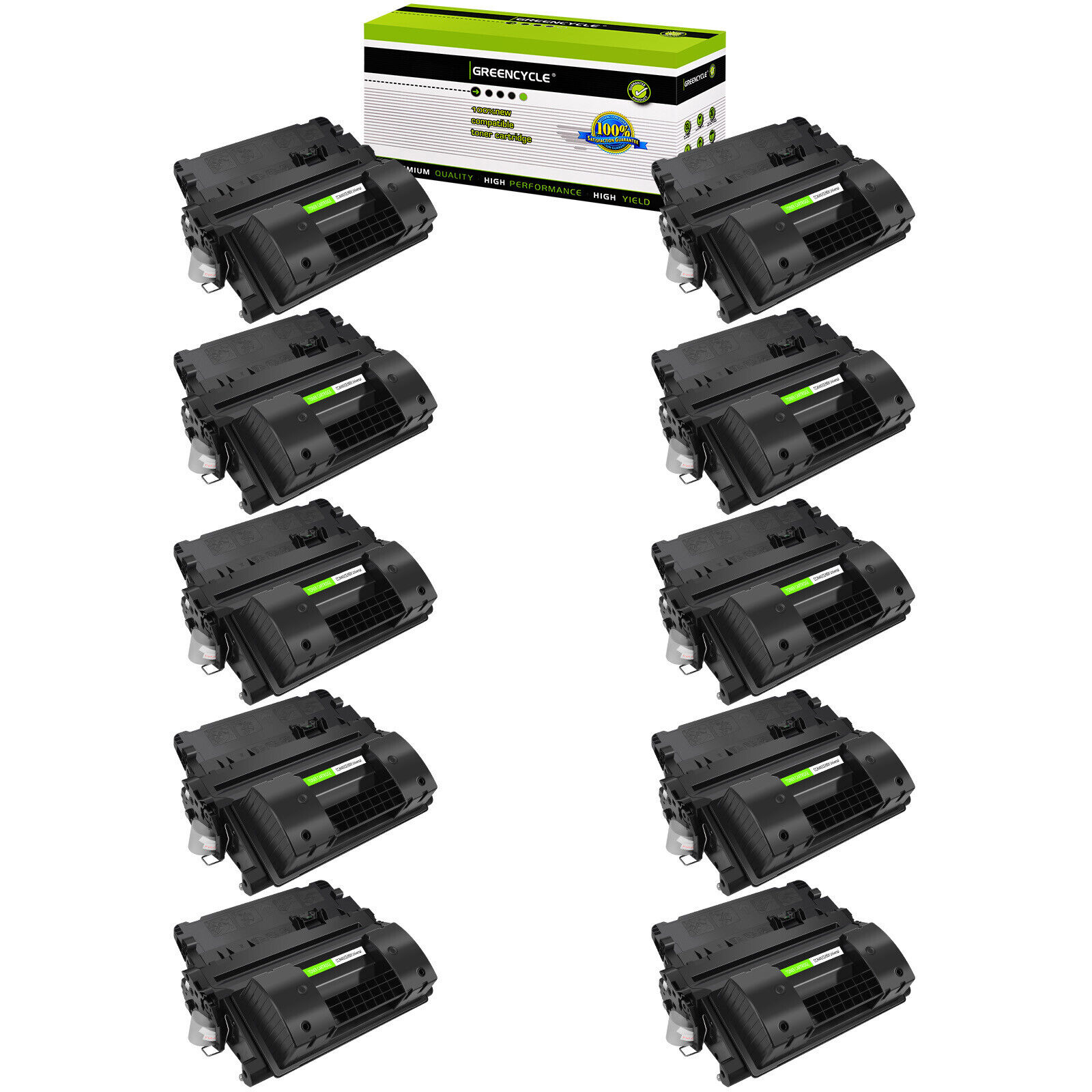 10PK CC364X 64X Toner Cartridge Compatible for HP LaserJet P4015tn P4015x P4515n