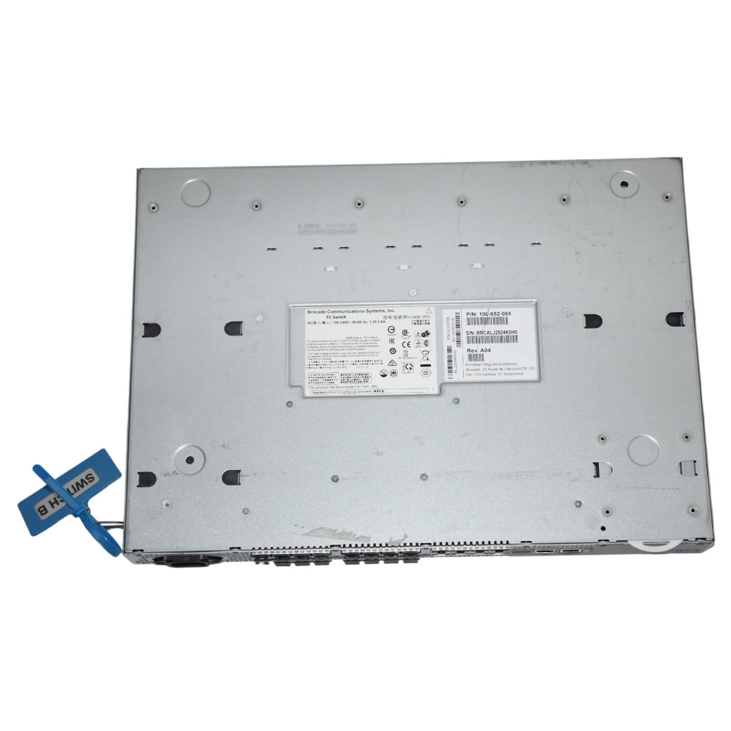 EMC Brocade DS-300B 24-Port 8Gb Fibre Channel SAN Switch 100-652-065
