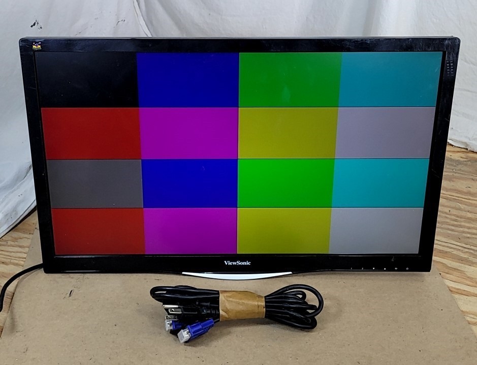 ViewSonic VX2457-MHD VS16263 24" LCD Monitor Grade B VGA HDMI DP SEE NOTES