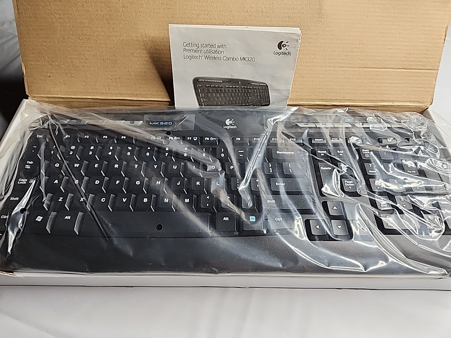 Logitech MK320 Wireless Keyboard ONLY New