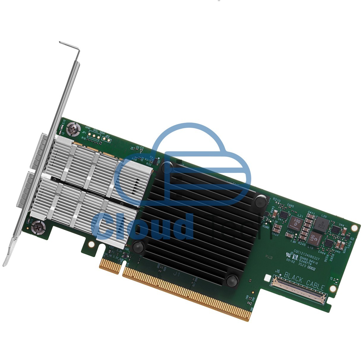 MCX653106A-HDAT Mellanox 2-port 200Gbps PCI Express 4.0 x16 QSFP56 Adapter Card