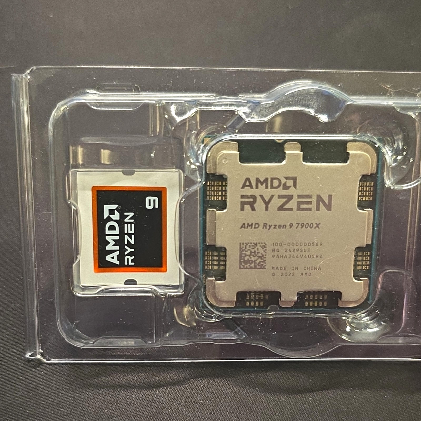 AMD Ryzen 9 7900X 12-Core 4.7GHz Socket AM5 CPU Processor 100-000000589