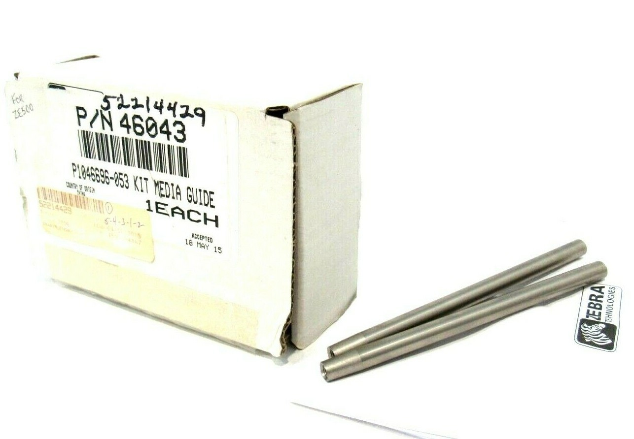 NEW ZEBRA P1046696-053 KIT MEDIA GUIDE POSTS P1046696053