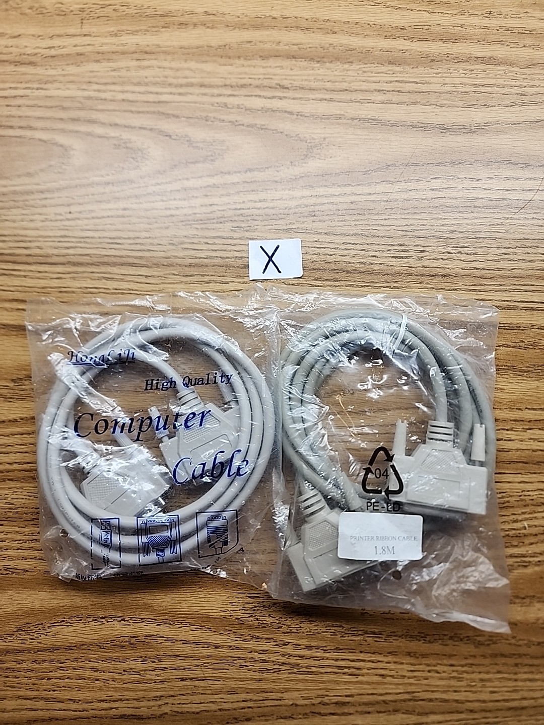 (2) 6FT DB25 Male To DB25 Female 25-Pin Parallel Cable Extension Cord