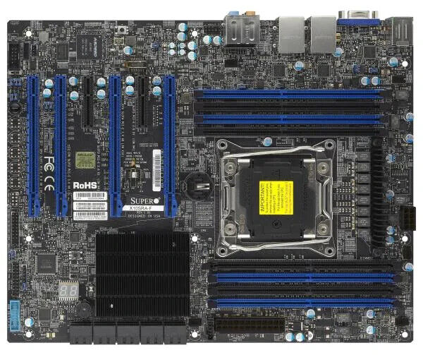 Supermicro X10SRA-F Motherboard Intel C612 LGA2011 Xeon E5-2600 V3 V4 ECC DDR4
