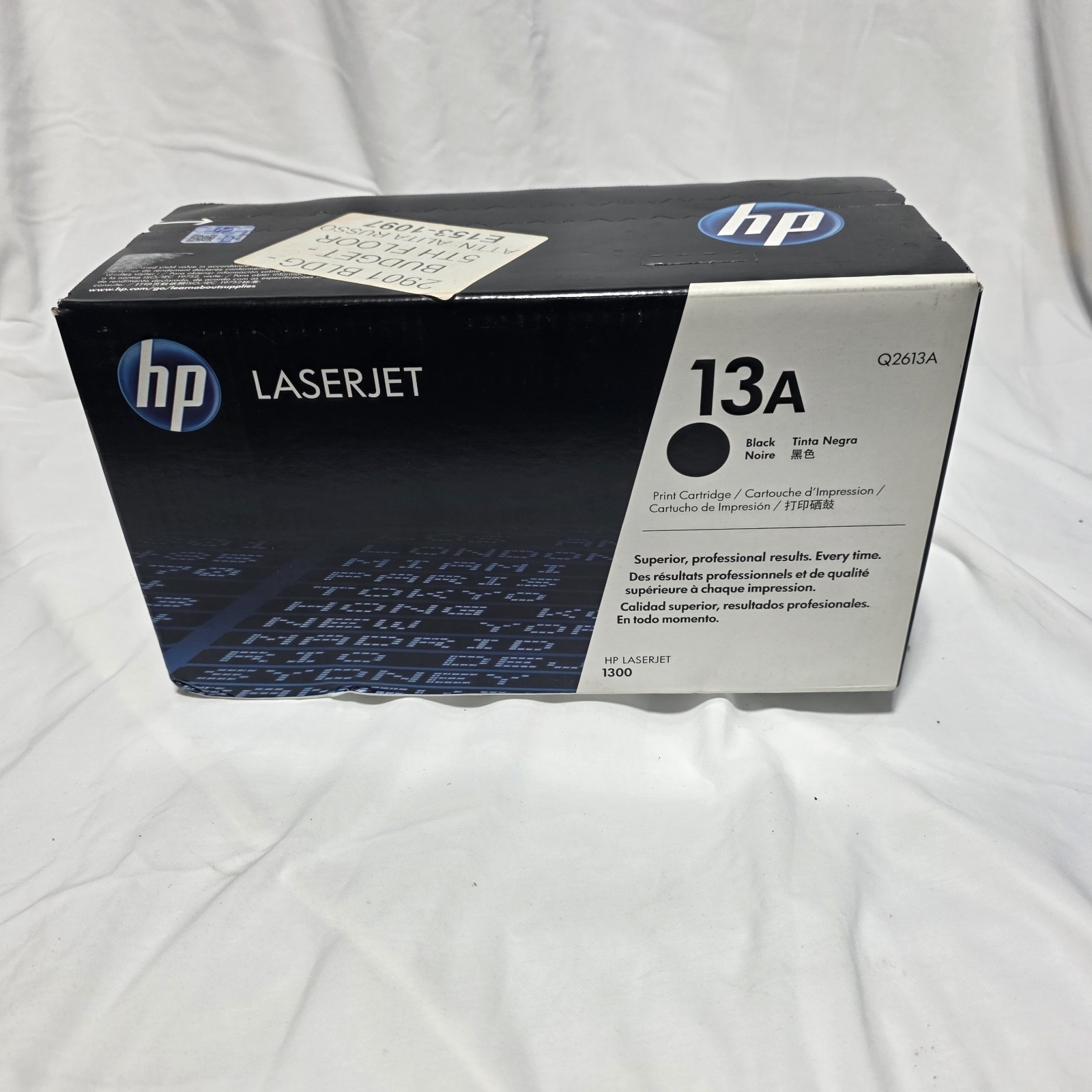 New HP 13A Q2613A Black Toner Cartridge For LaserJet 1300 Genuine, SEALED
