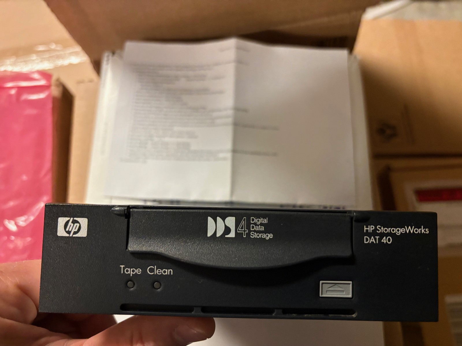 HP C5686C DDS4 SCSI LVD 68 PIN Internal Tape Drive