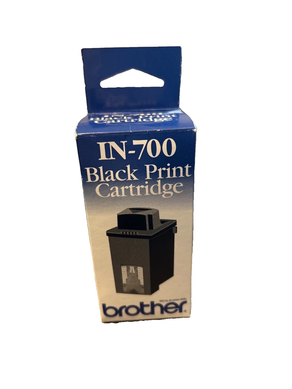 NOS Vtg Genuine OEM Brother IN-700 Black Ink Cartridge IN700 Discontinued HTF