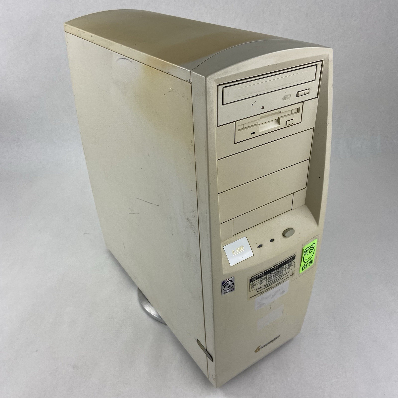 Gateway 2000 E-3100 MT Intel Pentium II 233MHz 128MB RAM No HDD No OS