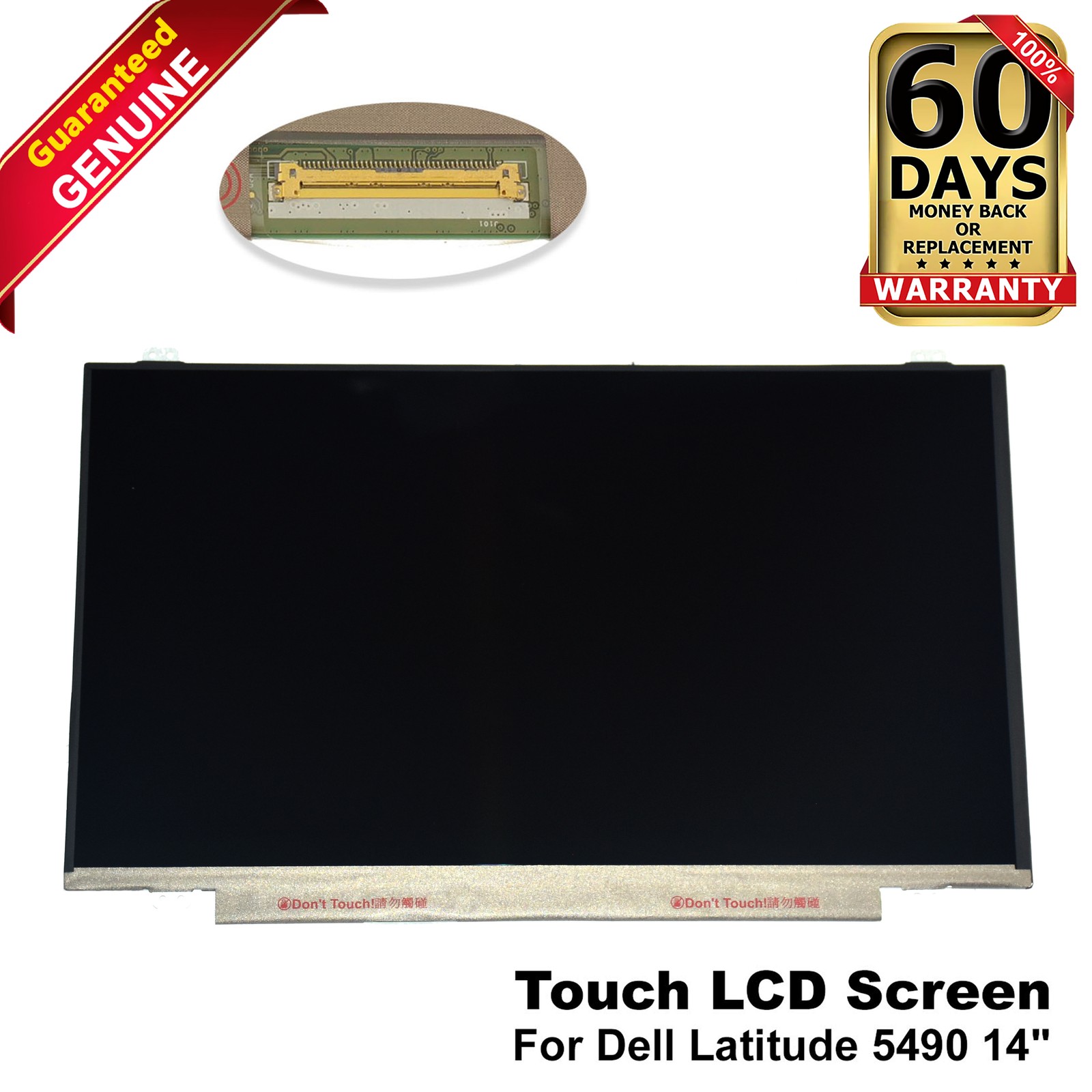 Dell OEM Latitude 5490 14" Touchscreen FHD LCD LED Widescreen OTP TS 8CVCF