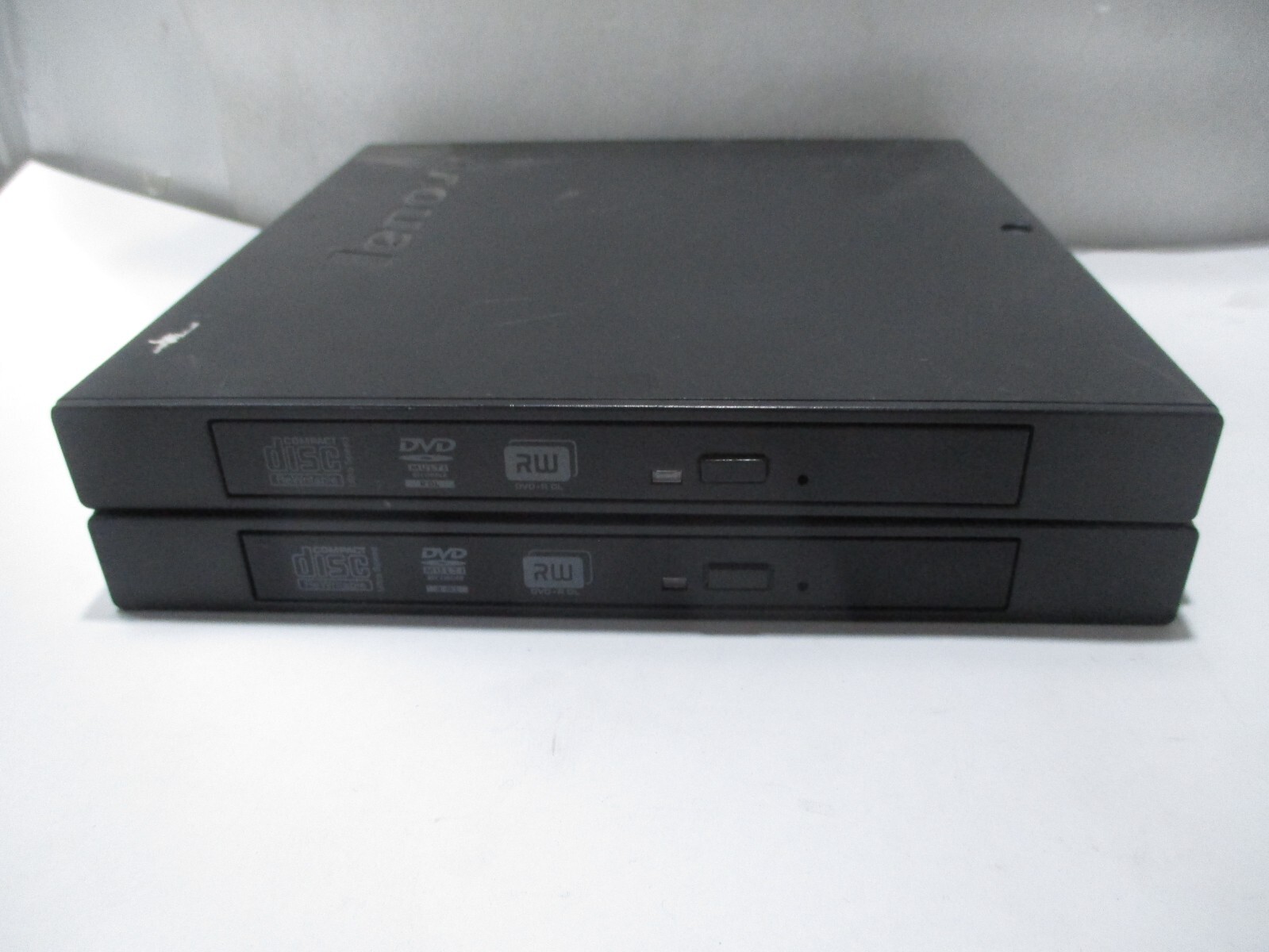 Lot of 2 Lenovo 0B52091 external DVD + RW 03X6695