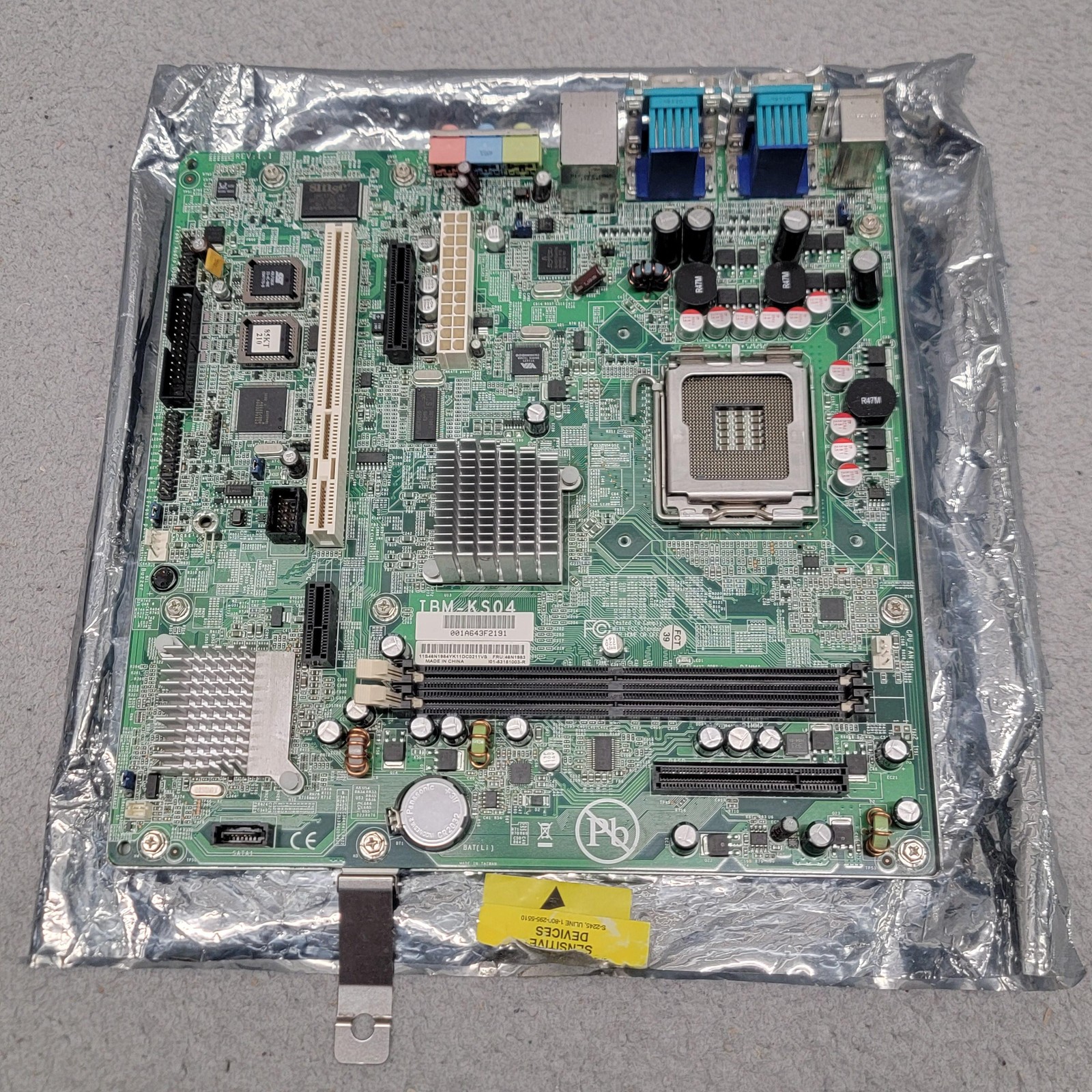 IBM KS04 SurePOS Intel System Motherboard 45T9078 46N1983 DVI VGA Dual LAN USB2