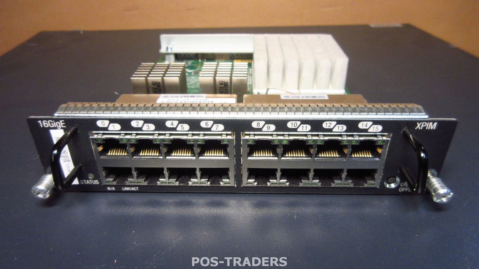 Juniper 16-port 10/100/1000Base, SRX-GP-16GE - PULLED FROM JUNIPER SRX650