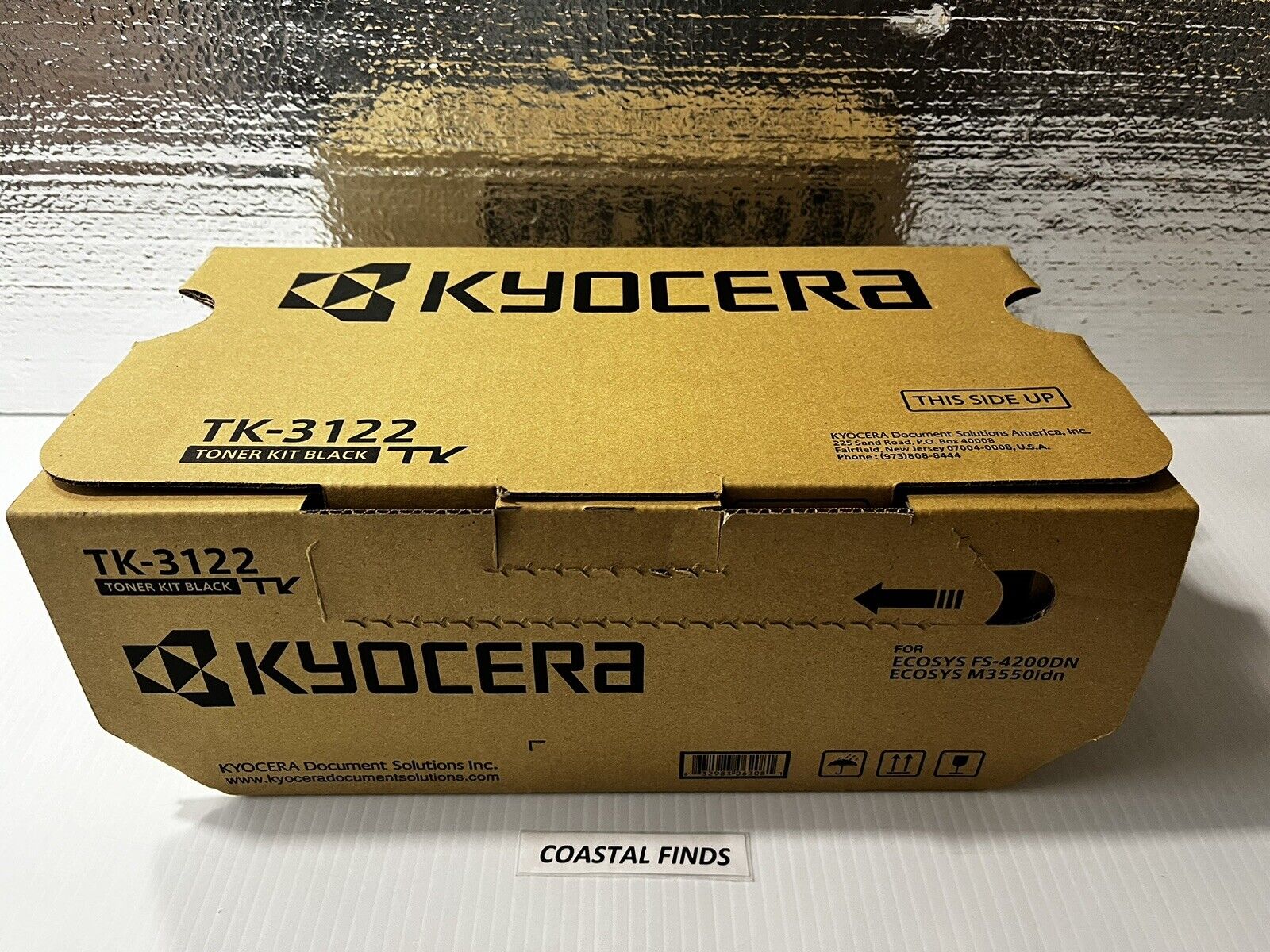 Kyocera TK-3122 Black Toner Kit Cartridge OEM NEW Genuine Sealed TK 3122