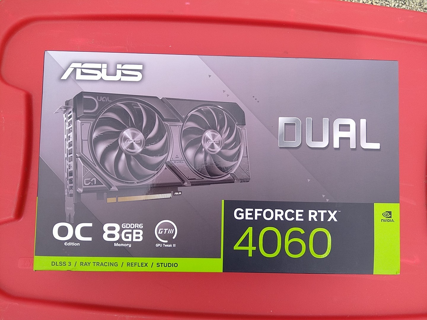SEALED ASUS Dual GeForce RTX 4060 OC Edition 8GB GDDR6 EVO DUAL-RTX4060-O8G-EVO