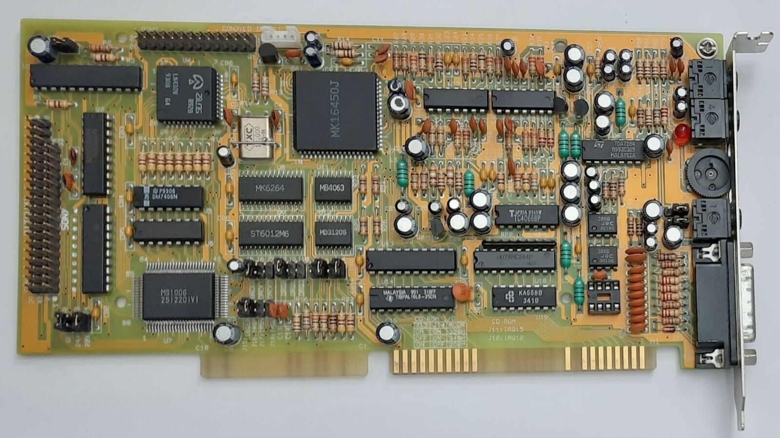 Anchor Electronics Audio Excel Pro 16 ISA Sound Card (Retro, 1993)