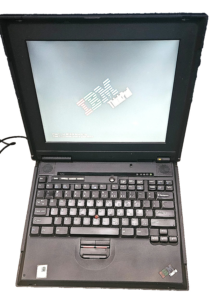 Vintage IBM Thinkpad A20m Boots Up When Plugged in, Needs OS System Reinstall