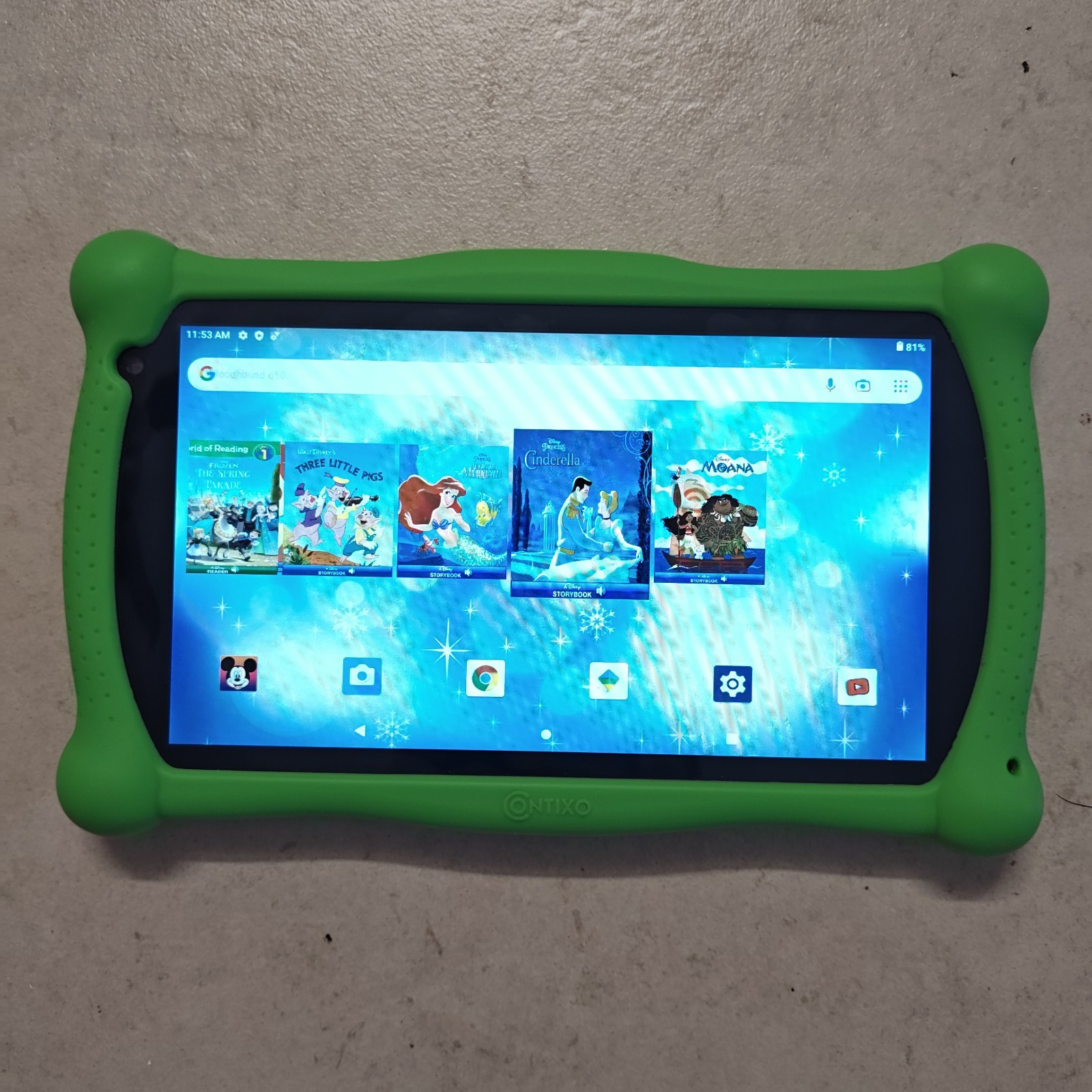 Contixo Kids V10 7" Android Kids Tablet (Wi-Fi) - 32GB Green - READ DESC #4336