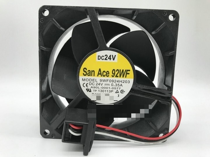 Sanyo A90L-0001-0577 9WF0924H203 24V 0.35A for FANUC cooling fan