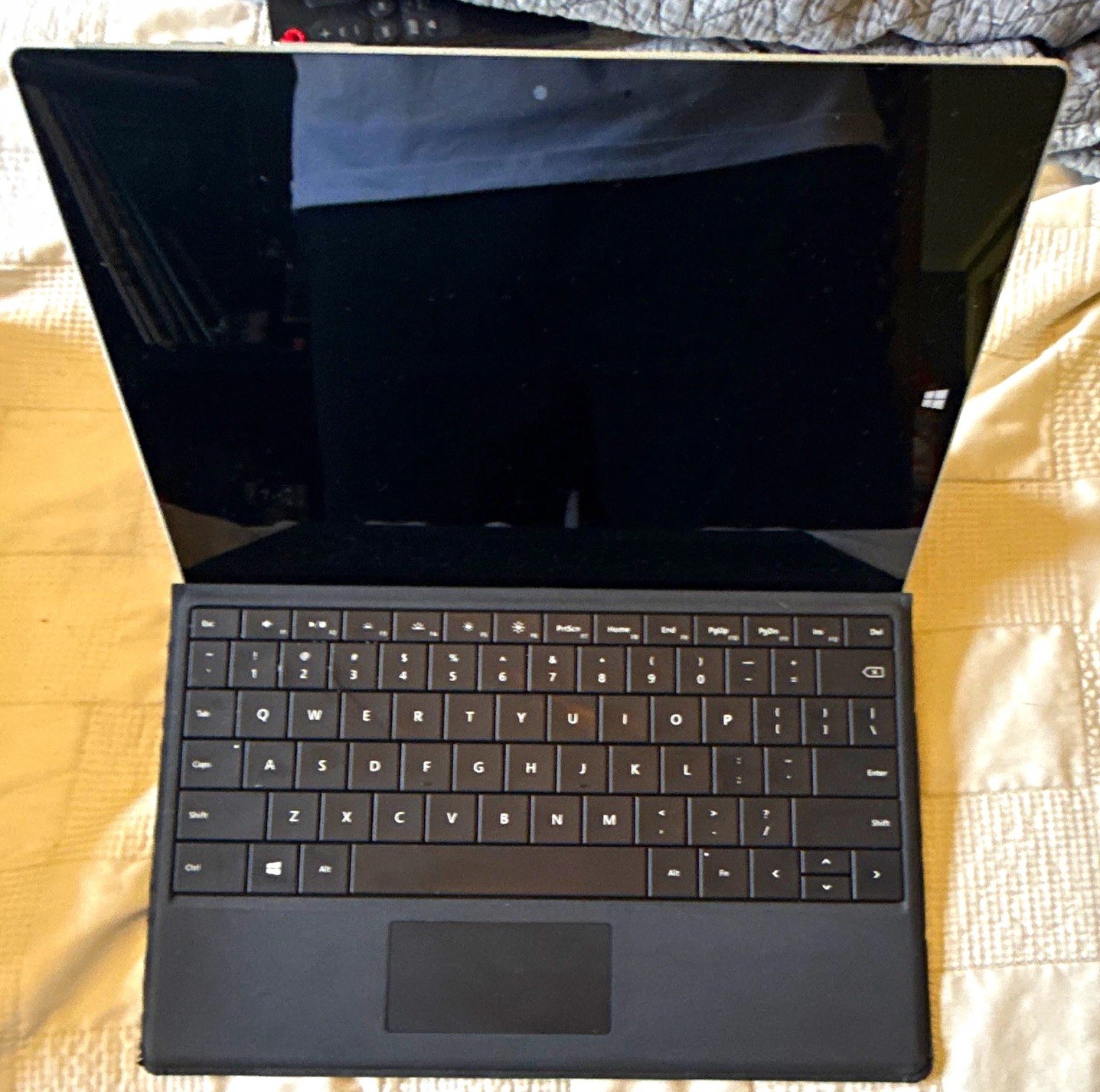 Microsoft Surface  12in Wi-Fi 128GB Silver/Black Tablet w/ Type Cover