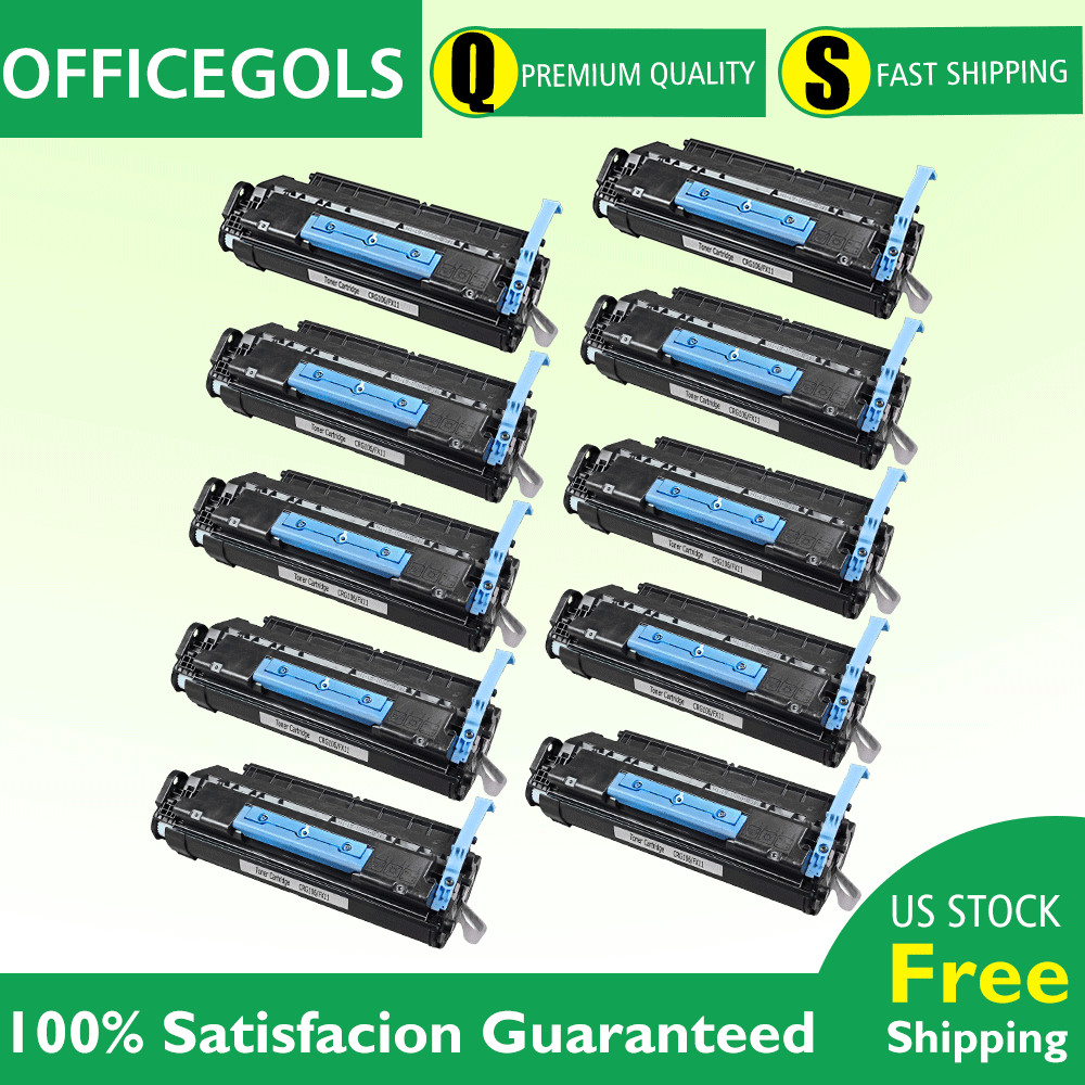 10PK Black Toner CRG106 for Canon 106 0264B001AA imageCLASS MF6530 MF6590 MF6550