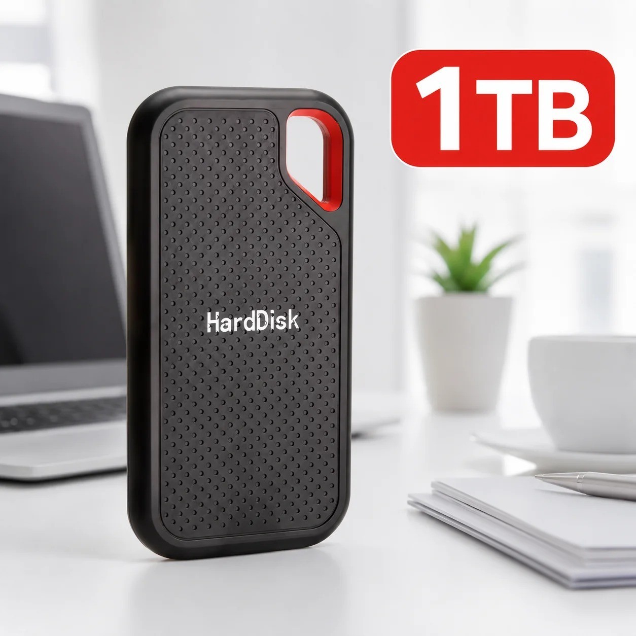 16TB Portable SSD External Hard Drive USB 3.1 Type-C High-Speed Storage for