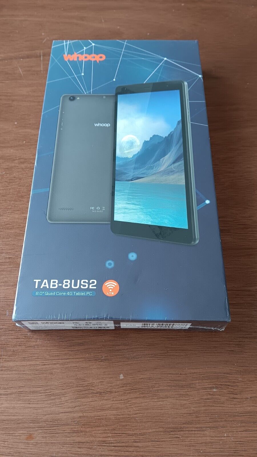 Whoop TAB-8US2 8'' Android 11 4G LTE 3GB RAM 32GB Storage Brand New In Box