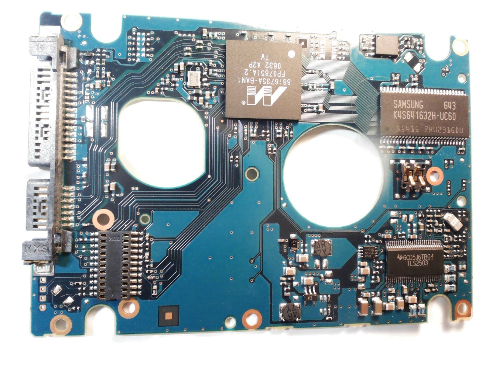 WD PCB 2060-882104-001 REV A – Marvell 88i6735A – Samsung BIOS – Pulled Working