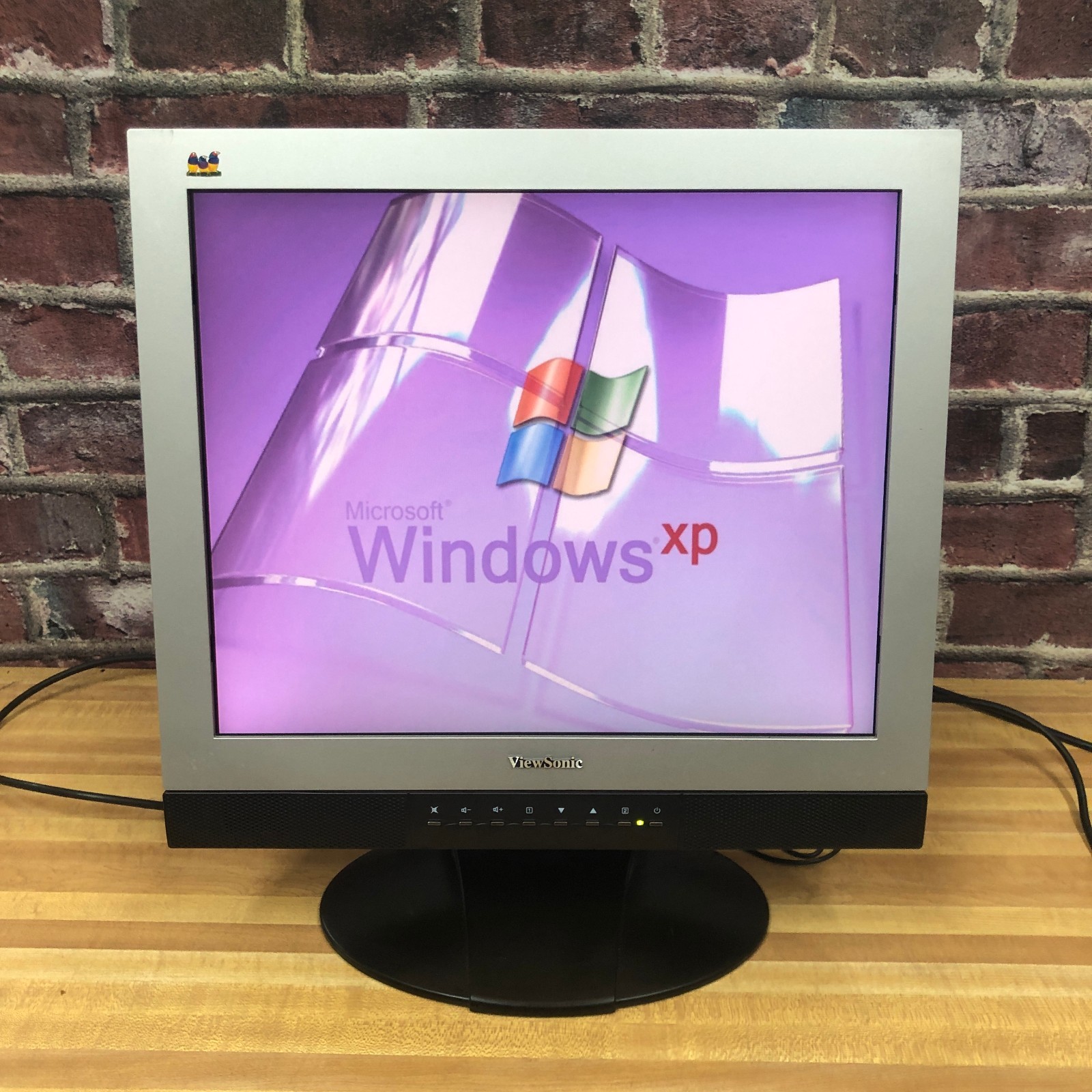 2002 ViewSonic VX900 19" 5:4 VGA LCD Monitor Retro Gaming 1280 x 1024