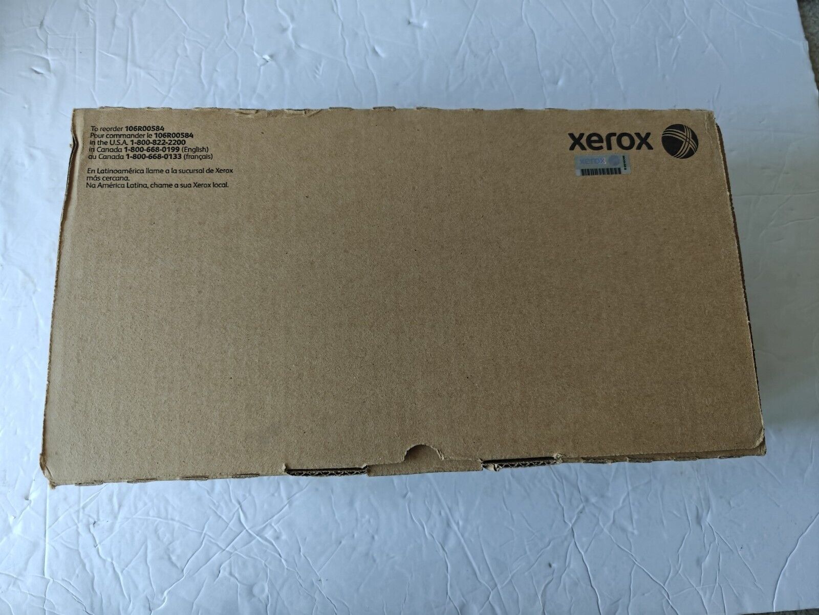 New Genuine Xerox 106R00584 WC 412, 312, M15/M15i Toner Cartridge NEW NEVER USED