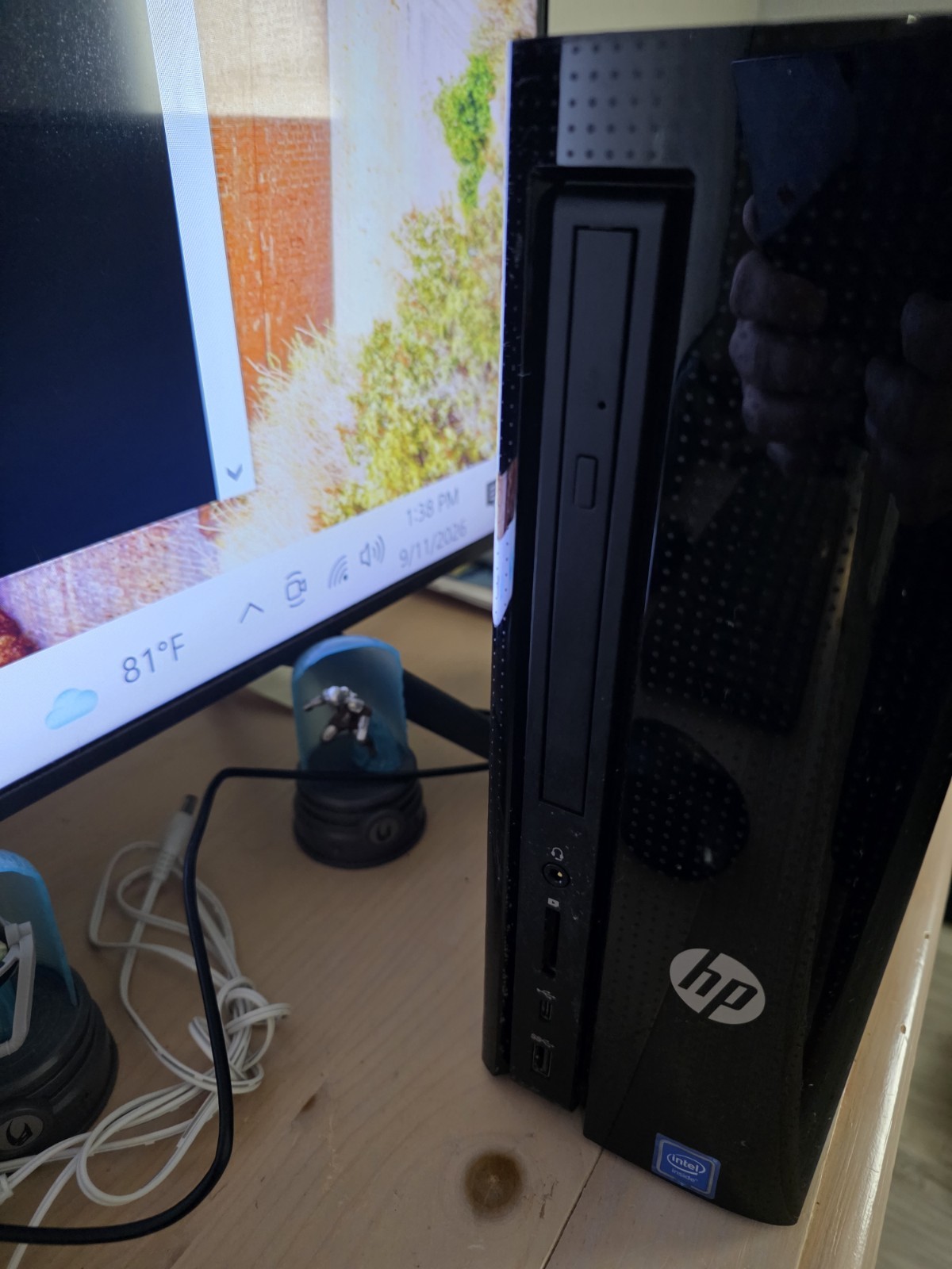 HP Slimline 270-p033w Intel Celeron G3930@2.9GHz 4GB RAM 500GB HDD Win 11 Home
