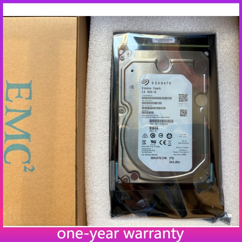 6TB 12Gb NL SAS EMC D4-VS07-6000 005053122 005053123 6TB 7.2K 3.5" 12Gb NL SAS H