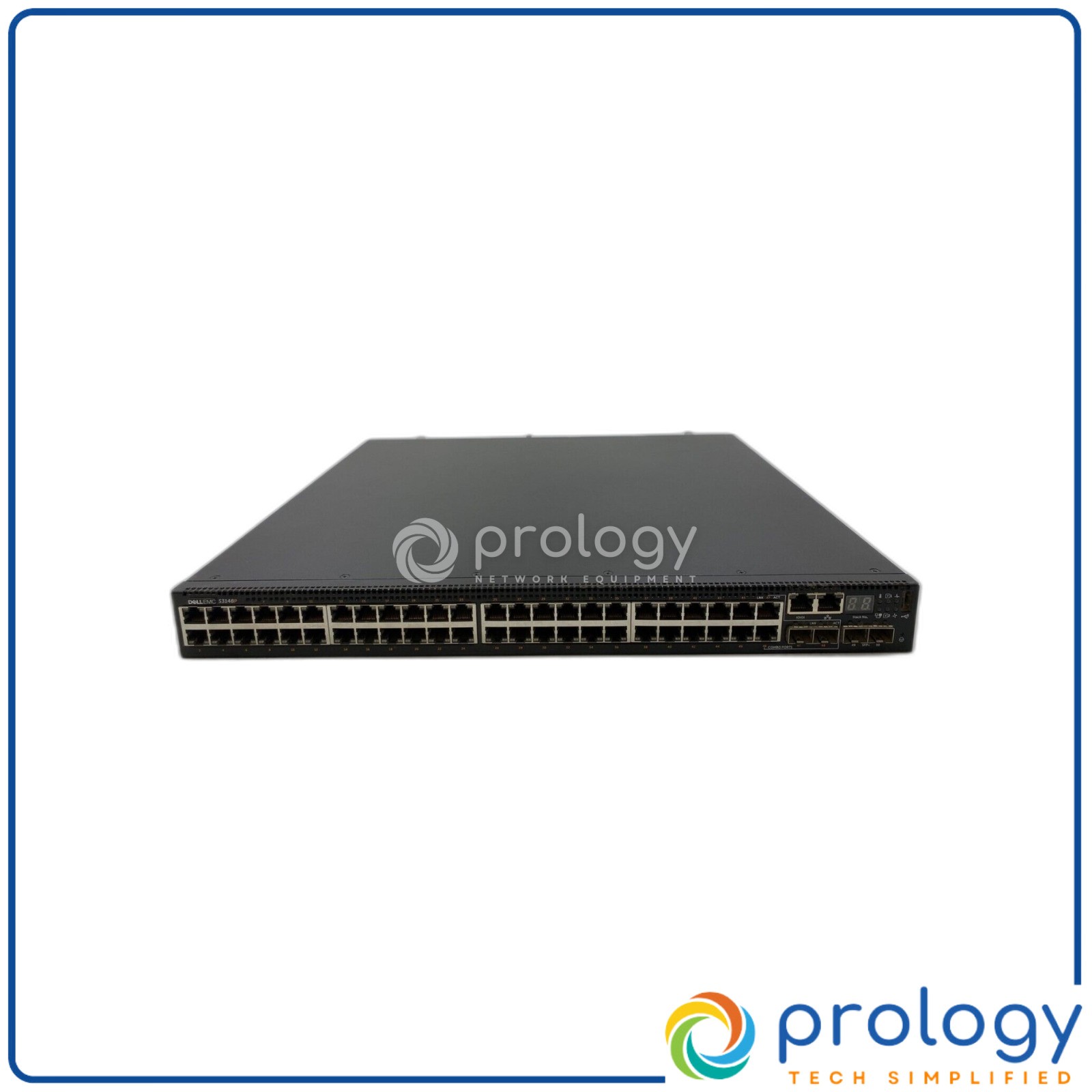 Dell EMC S3148P 48 Port Gigabit PoE+ Switch w/ Dual PSU Fully Tested 6MthWty