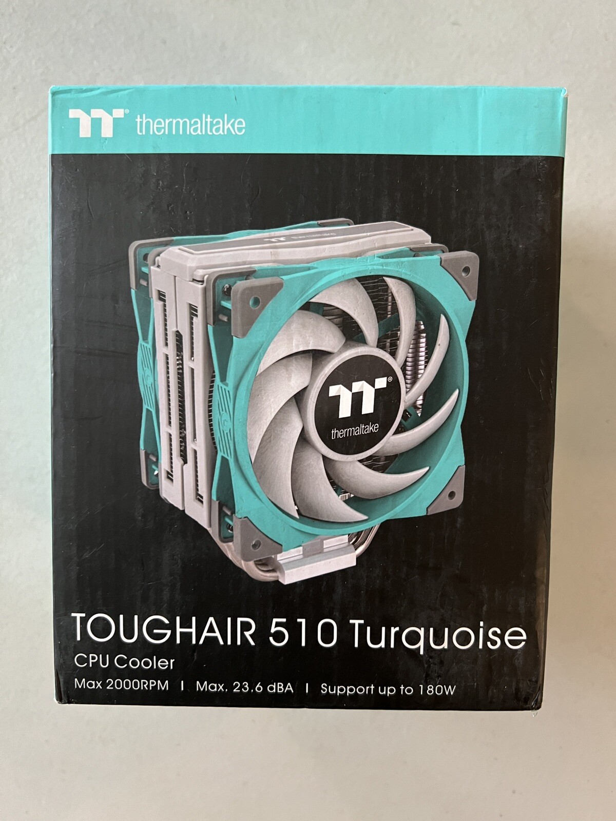Thermaltake CL-P075-AL12TQ-A Toughair 510 Turquoise (clp075al12tqa)
