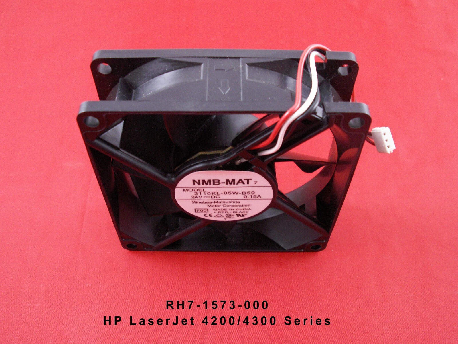 HP LaserJet 4200 4300 (Left-Side) Cooling Fan RH7-1573 OEM Quality
