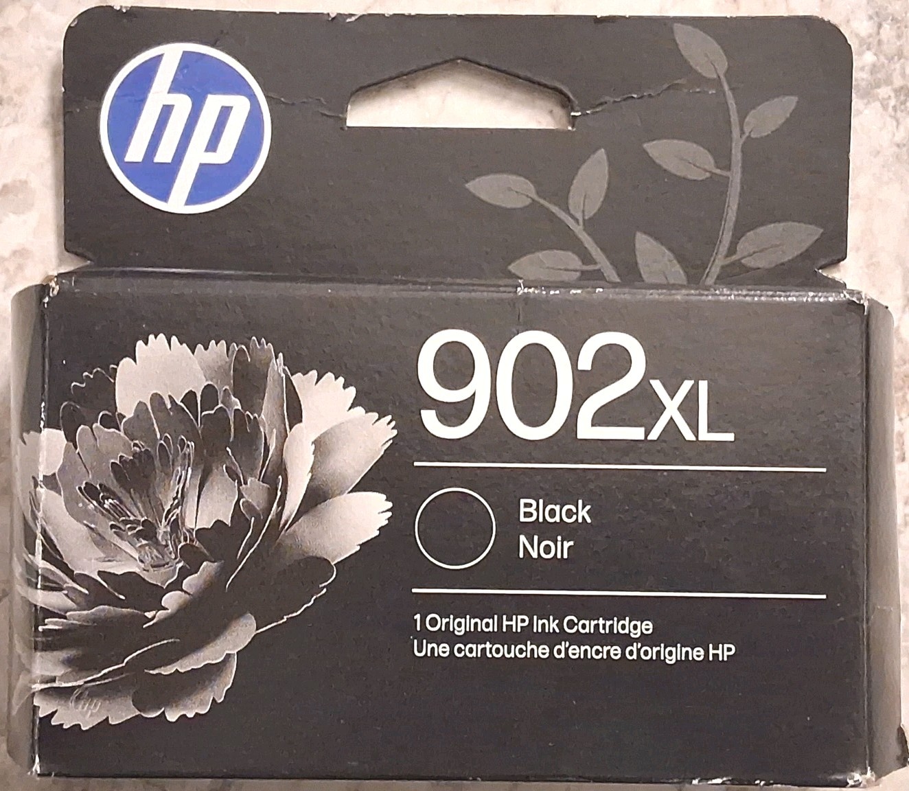 HP 902XL GENUINE BLACK INK CARTRIDGE.  EXP. 2028 BRAND NEW FAST SHIPPING